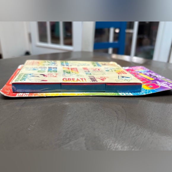 Lisa Frank Vintage New in Original Package Rubber Stamp Set Teachers - Picture 7 of 7